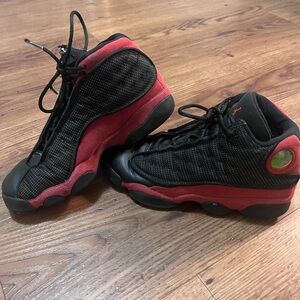 Size 6Y Red and black Jordan’s